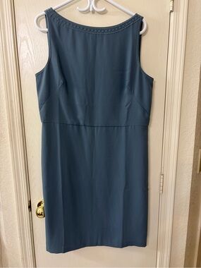 ariana blue dress Mini – - M - Women's Fashion V Neck Three Quarter SIZE:XS/40 limited_edition ensuring you radiate grace